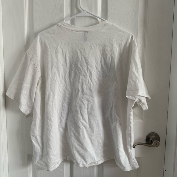 H&M White Nautical Graphic Tee Short Sleeve - Picture 3 of 3